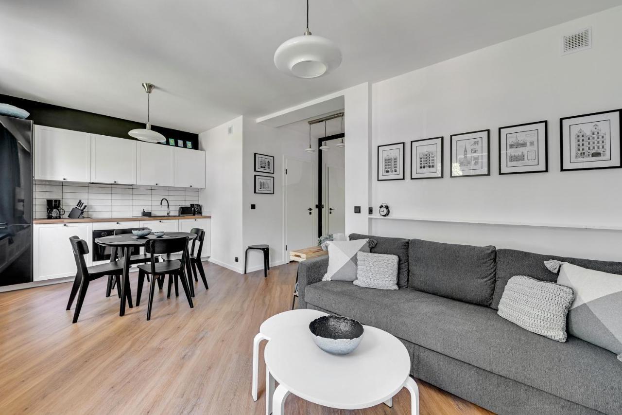 Apartmán 4 Lions Grobla Gdaňsk Exteriér fotografie